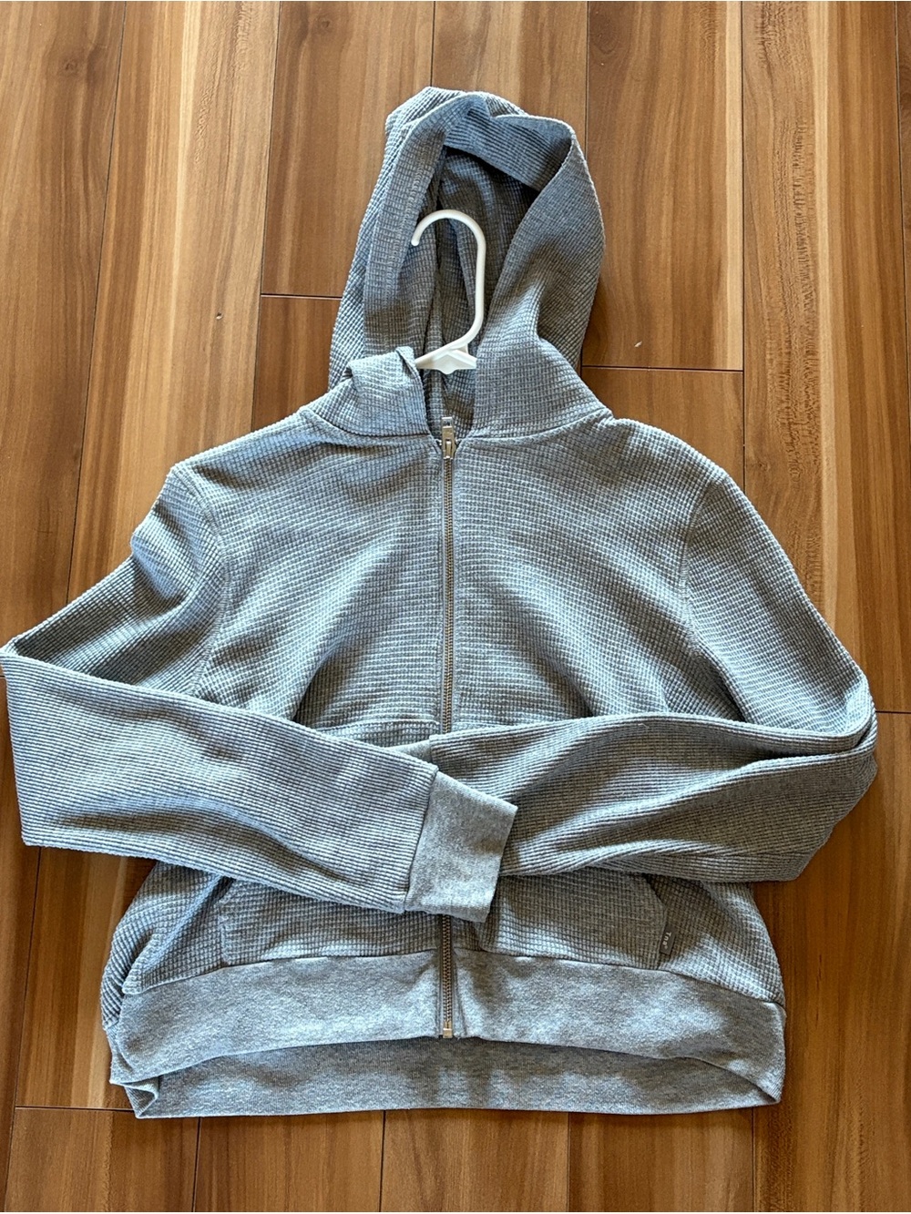 TNA Aritzia light grey hoodie